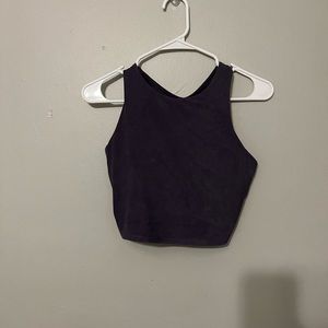 Athleta Deep Purple Racerback Bra